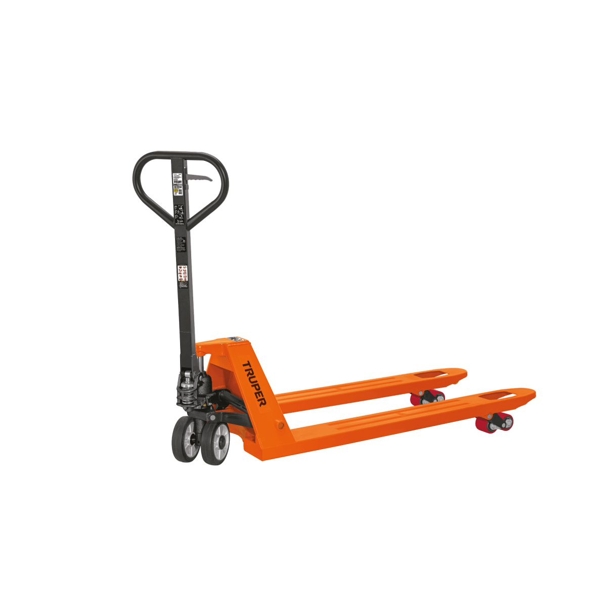 Patín traspaleta / Pato / Parihuela 2 ton con ruedas de hule/poliuretano1