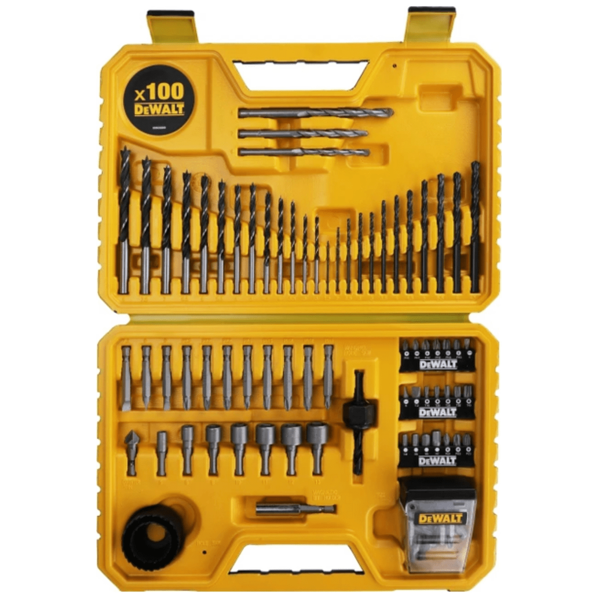 Brocas y puntas para taladro 100 piezas DT71563-QZ DEWALT5
