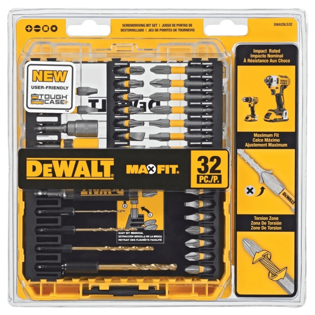 ATORNILLADORES ABELLANADORES DADOS  SET 32 PZS DEWALT5