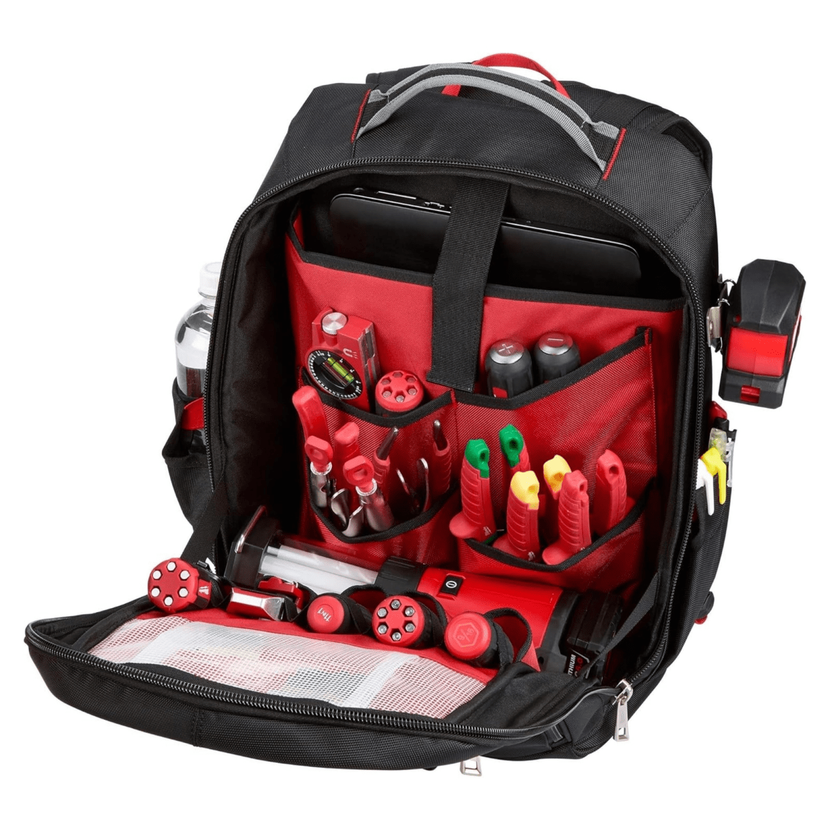 MOCHILA MILWAUKEE PORTA LAPTOP HERRAMIENTAS USO GENERAL3