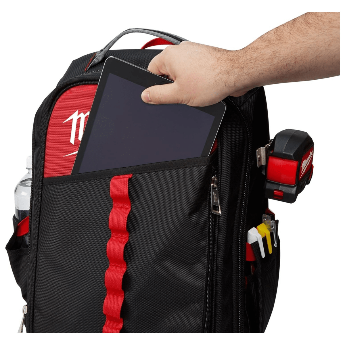 MOCHILA MILWAUKEE PORTA LAPTOP HERRAMIENTAS USO GENERAL4