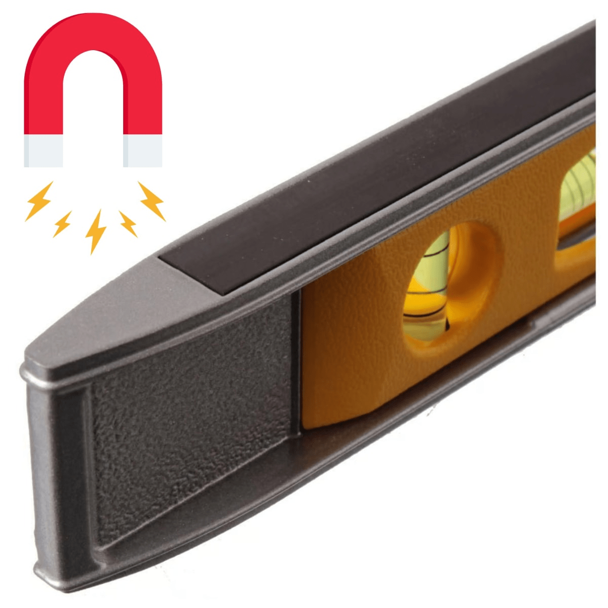 Nivel magnetico torpedo alto impacto 23cm 9