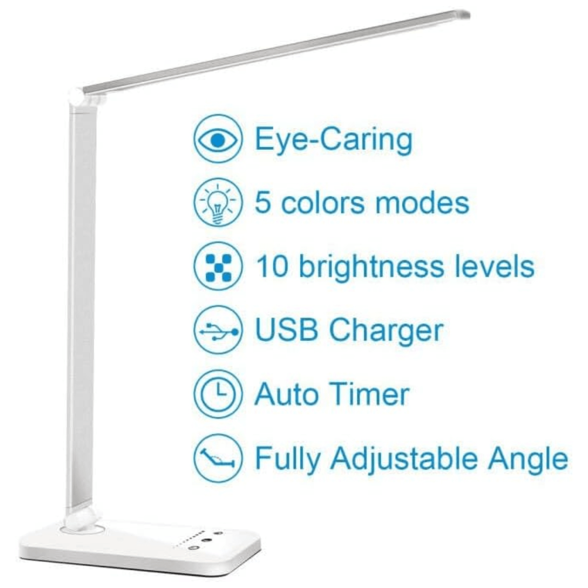 Lampara de escritorio led con cargador inalambrico6