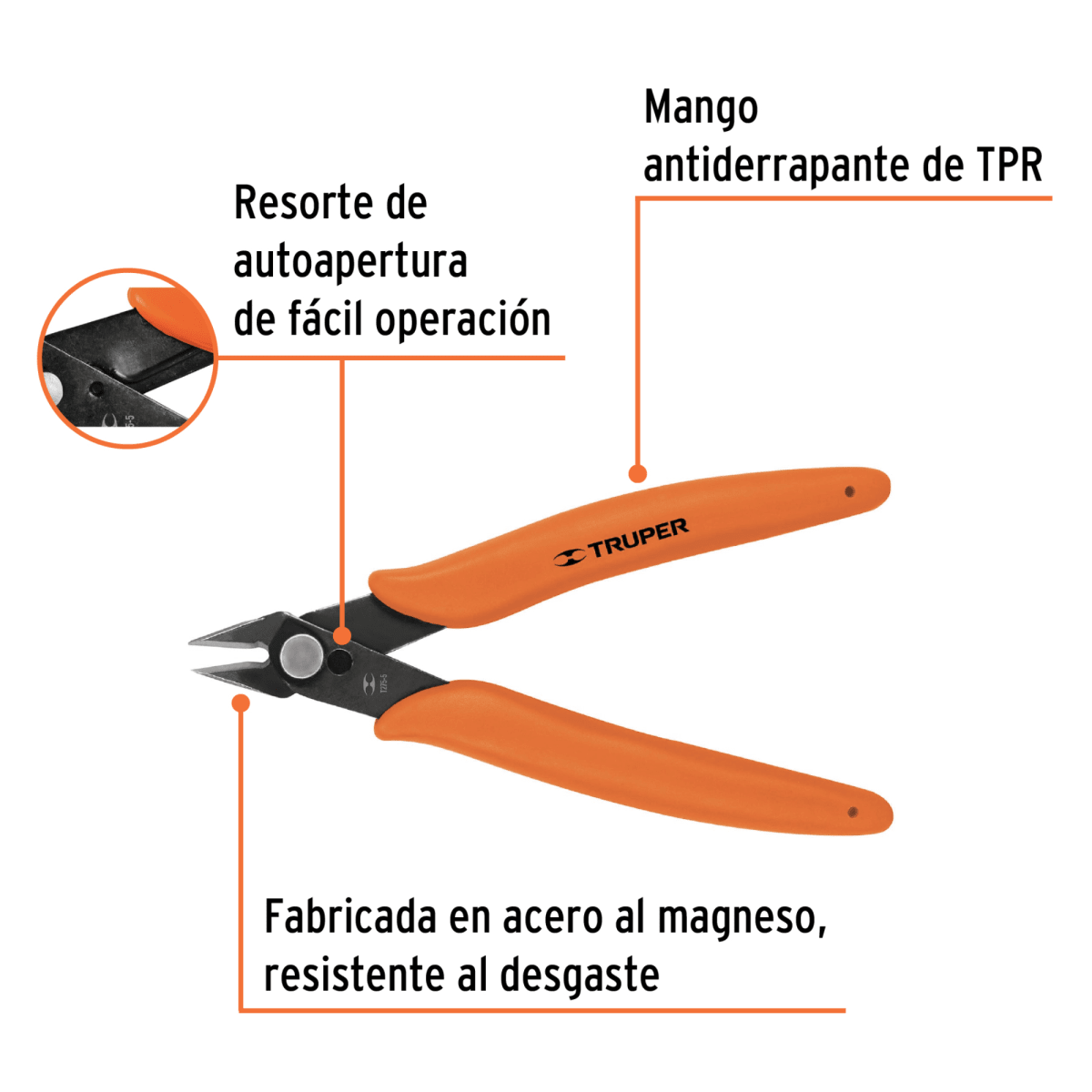 Alicate de corte pinza de corte para electrónica2
