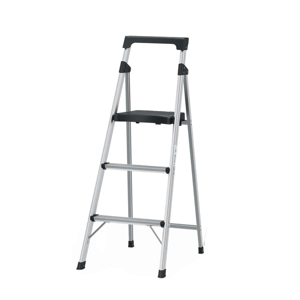 Escalera tubular 3 peldaños, plegable - truper1