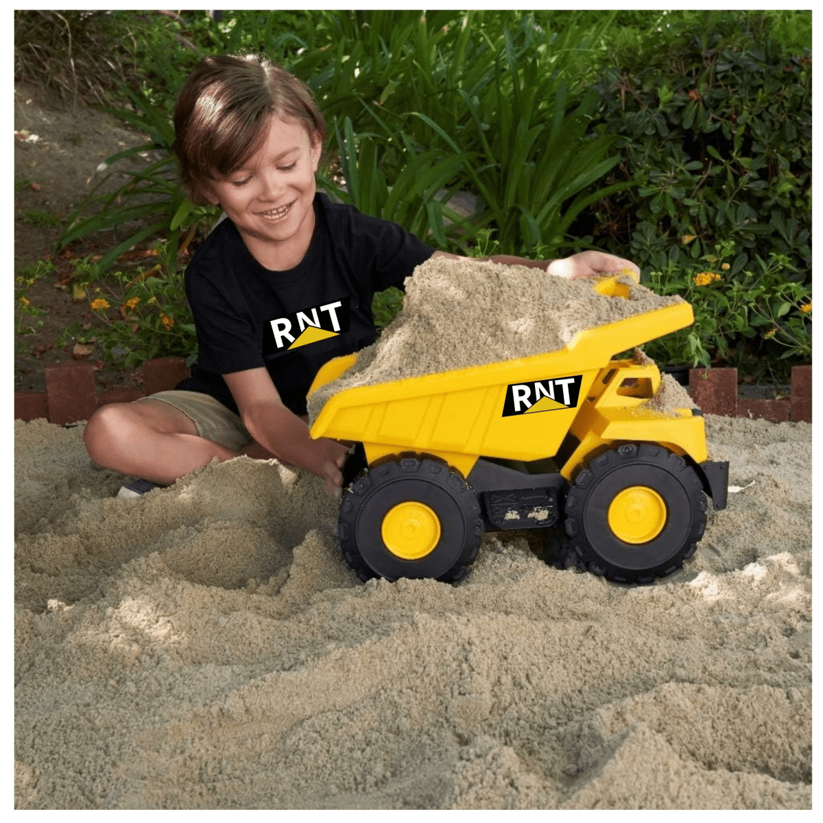 Juguete maquinarias pesadas Excavadora con Casco y Herramientas4