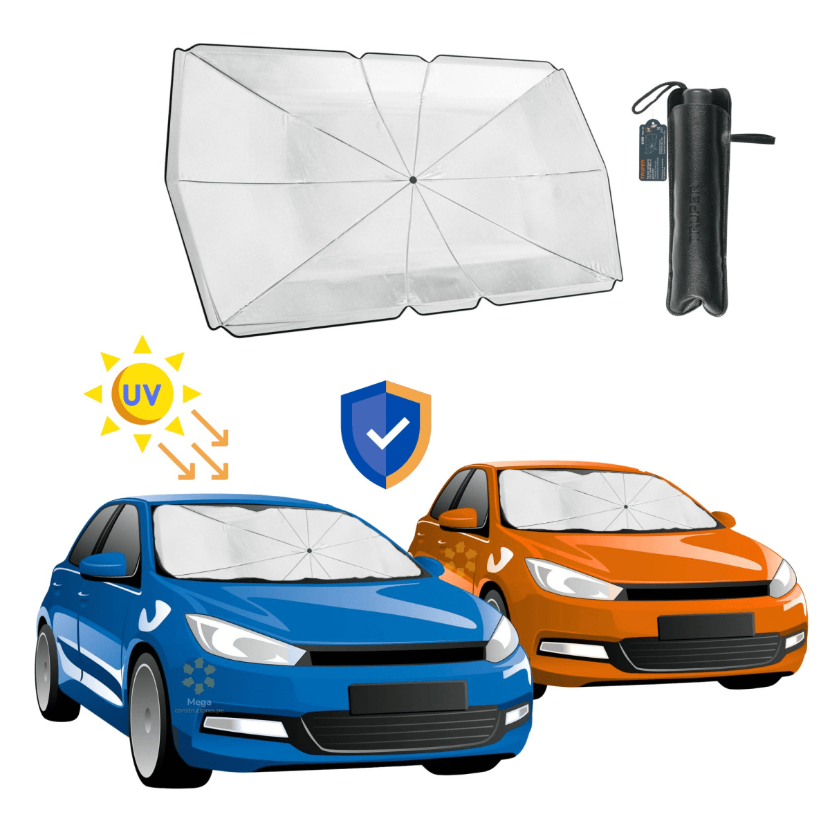 Tapasol para auto parasol protector de parabrisas2