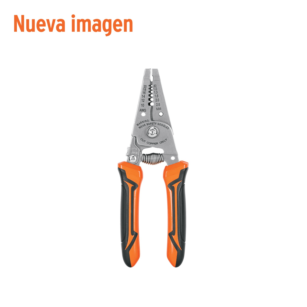 Alicate pelacables 6 Pulg. 22 AWG -10 AWG - TRUPER1