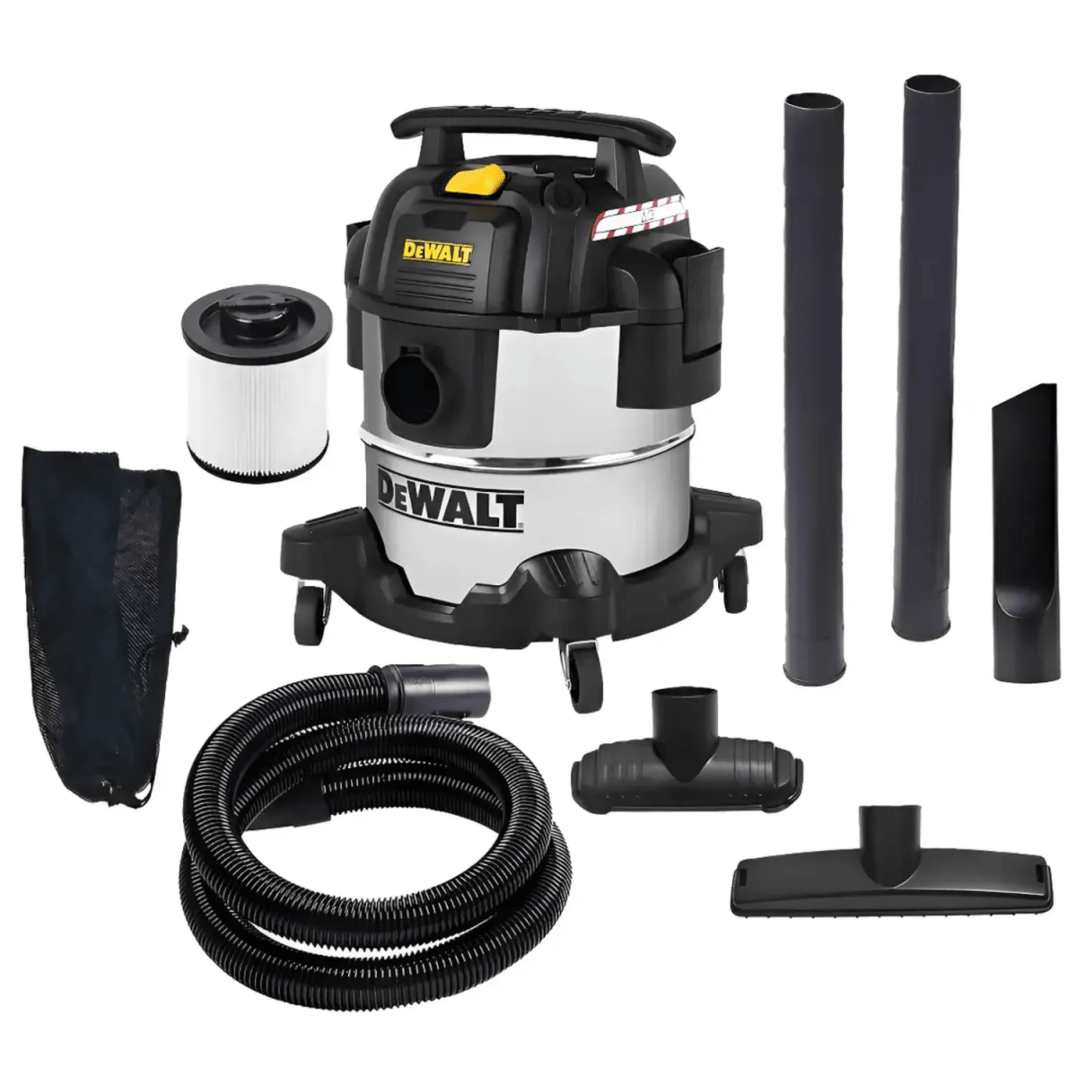 ASPIRADORA SOPLADORA DE POLVO Y LIQUIDO 20L 1050W ACERO INOX4