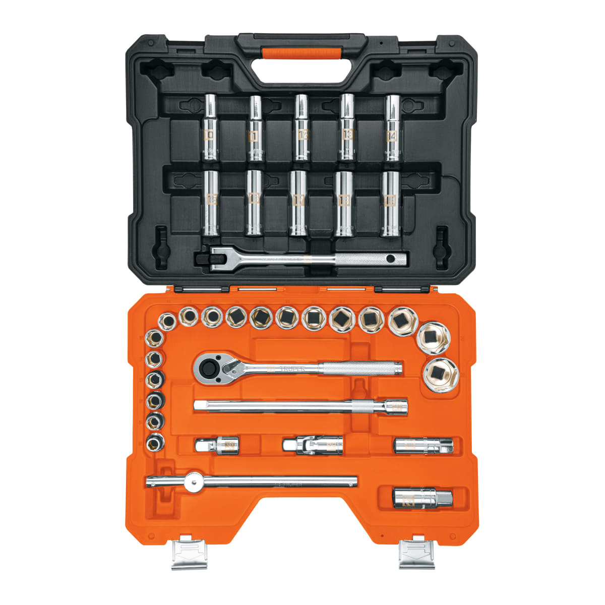 Juego de 36 herramientas cuadro 1/2