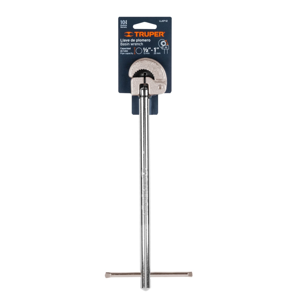 Llave para gasfiteria 12 pulg, Truper3