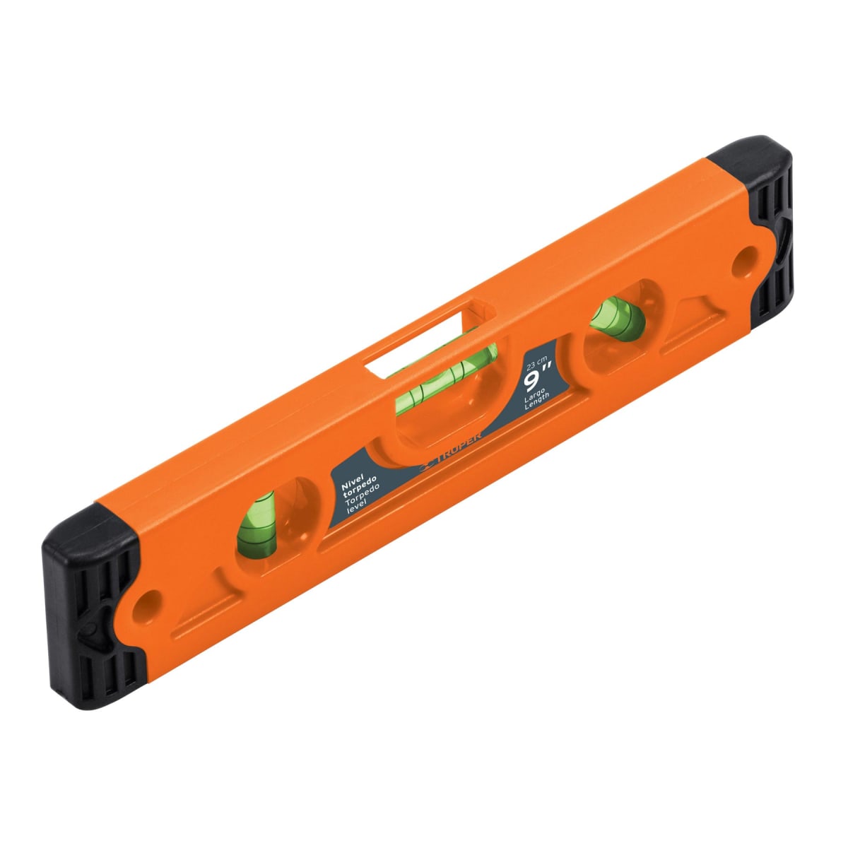 Nivel de mano magnetico 23 cm ABS, Truper1