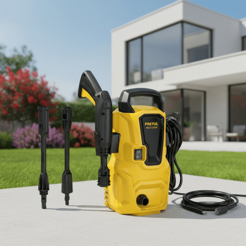 Hidrolavadora portátil 1350 PSI HILA-135P Pretul2