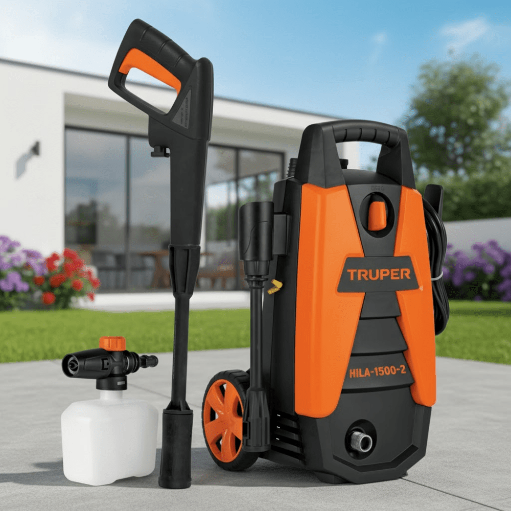 Hidrolavadora Eléctrica 1400W 1500 PSI HILA-1500-2 Truper2
