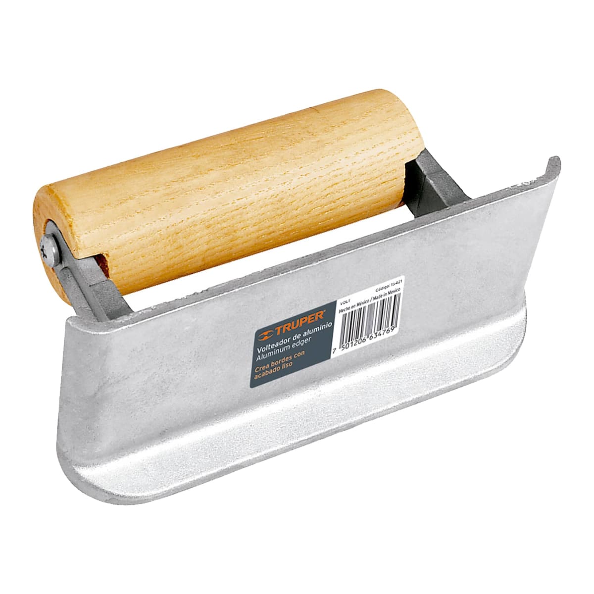 Bruña de canto volteador de aluminio-Truper1