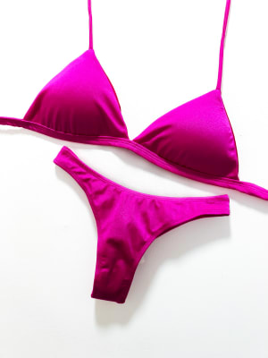 Conjunto Bikini Liso Triángulo1
