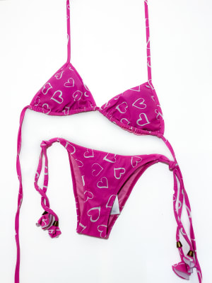 Conjunto Bikini Estampado Triangulo
