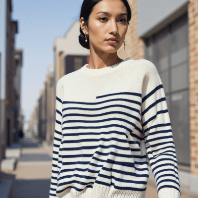 Sweater rayas O253