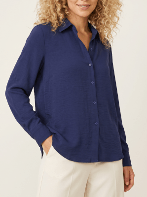 Blusa basica brasil azul marino OI25