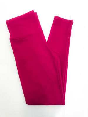 Calza Deportiva Lisa Fucsia Mujer