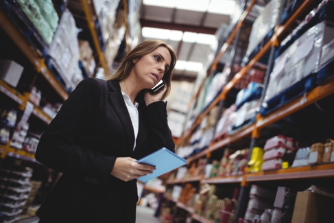 Almacén, registros de entradas y salidas