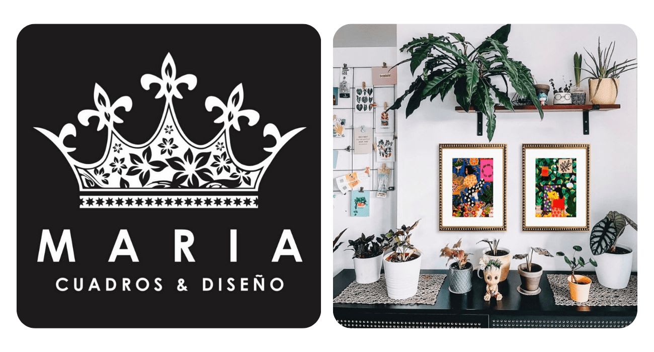 Tarjeta María Cuadros & Diseño