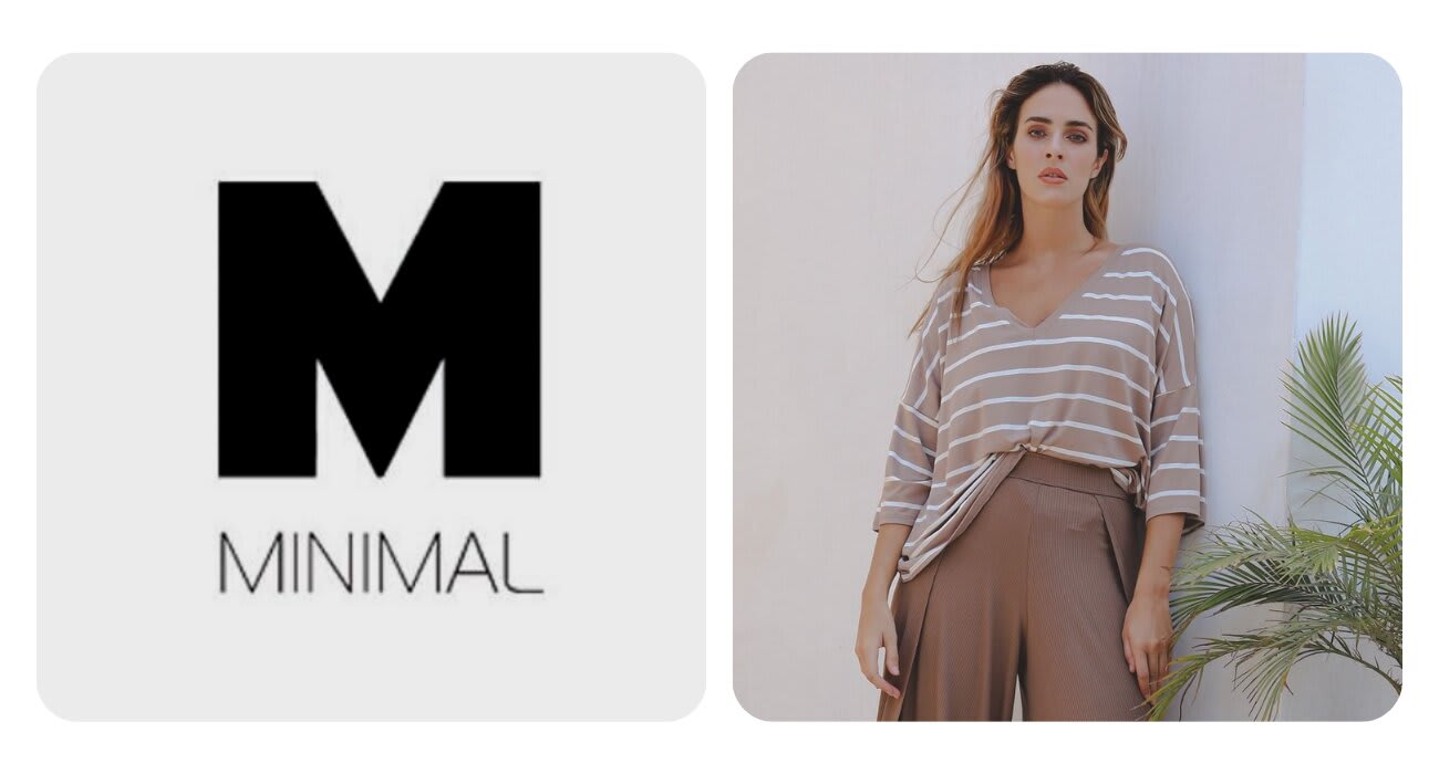 Tarjeta Minimal ropa