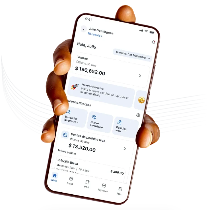 bsale, control de inventario