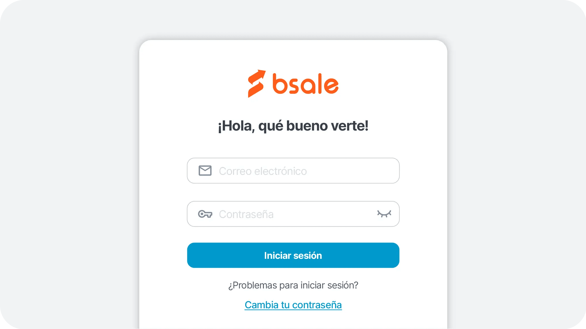 Nuevo menú de Bsale con navegación simplificada