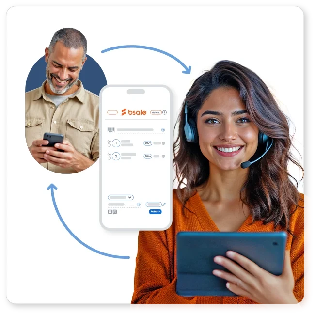 Soporte posventa local de Bsale con atención personalizada para resolver dudas
