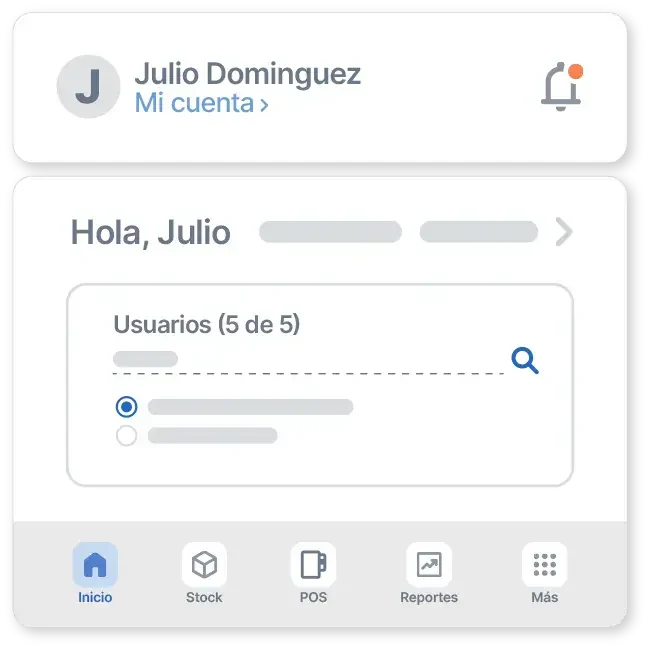 Usuarios ilimitados en Bsale — gestiona permisos por rol sin costos extra