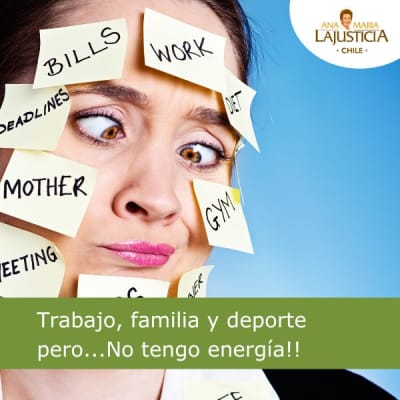 Trabajo, familia, deporte pero... NO TENGO ENERGIA!!