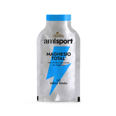 MAGNESIO TOTAL GEL Sabor limón (1 sobres de 20ml) AMLSPORT