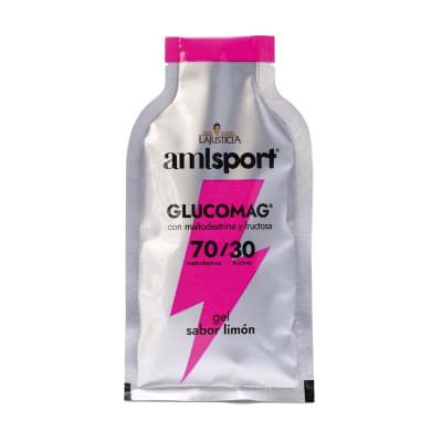 GLUCOMAG 70/30 GEL Sabor limón (1 sobre de 30ml) amlsport