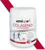 COLAGENO CON MAGNESIO + VIT.C + VIT.B1.B2.B6 Sabor fresa (350 gr) - Polvo AMLSPORT 0