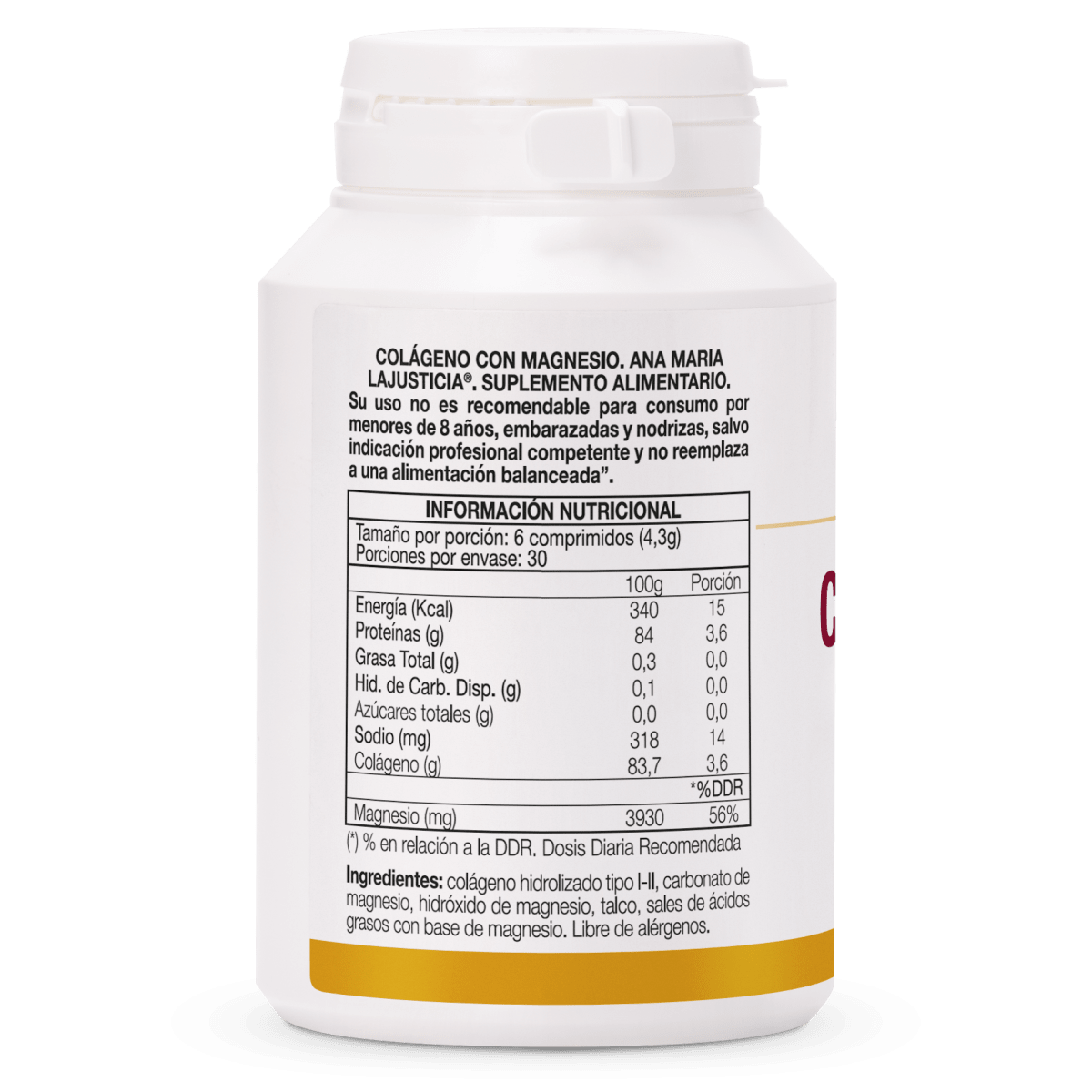COLAGENO CON MAGNESIO (180 comp.)3