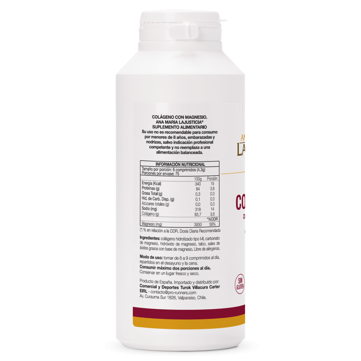 COLÁGENO CON MAGNESIO (450 comp.) – Formato familiar1