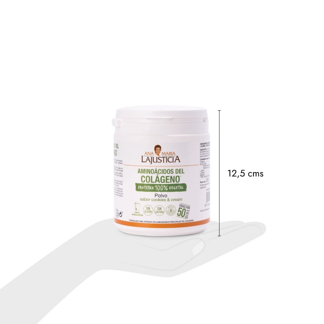 AMINOÁCIDOS DEL COLÁGENO (350 gramos) - Polvo. Sabor cookies and cream4