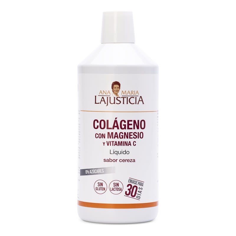 COLAGENO CON MAGNESIO + VIT.C Sabor cereza (1L) - Líquido 1