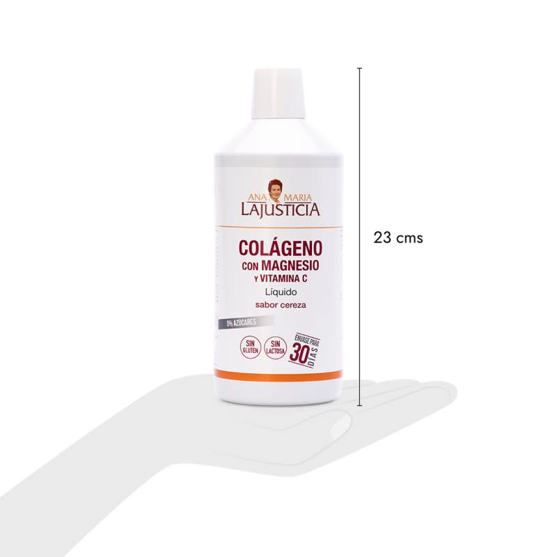 COLAGENO CON MAGNESIO + VIT.C Sabor cereza (1L) - Líquido3