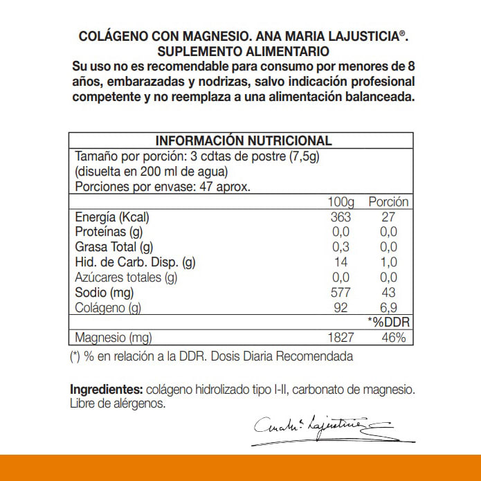 COLÁGENO CON MAGNESIO 350g | 46 días6