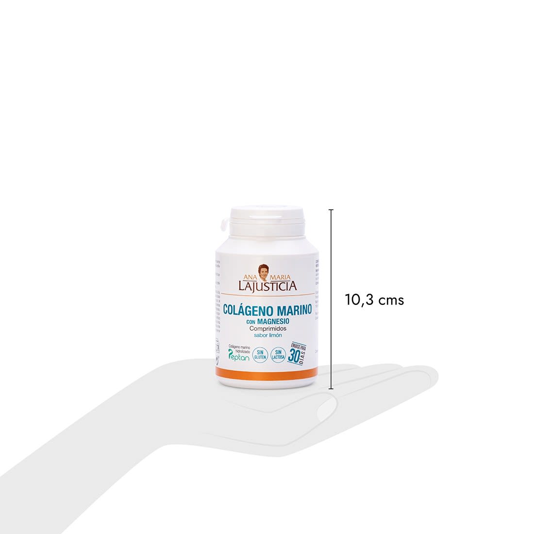 COLÁGENO MARINO CON MAGNESIO Sabor limón (180 comp.)5