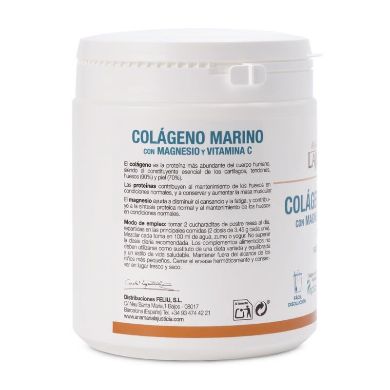 COLÁGENO MARINO CON MAGNESIO Y VITAMINA C Sabor sandía (350 gr) - Polvo2