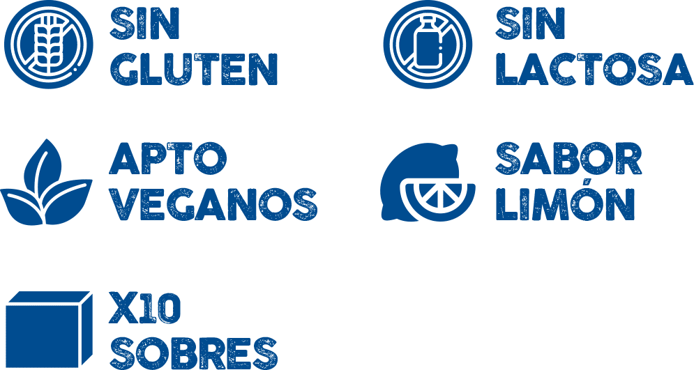 GLUCOMAG 70/30 GEL Sabor limón (10 sobres de 30ml) amlsport2