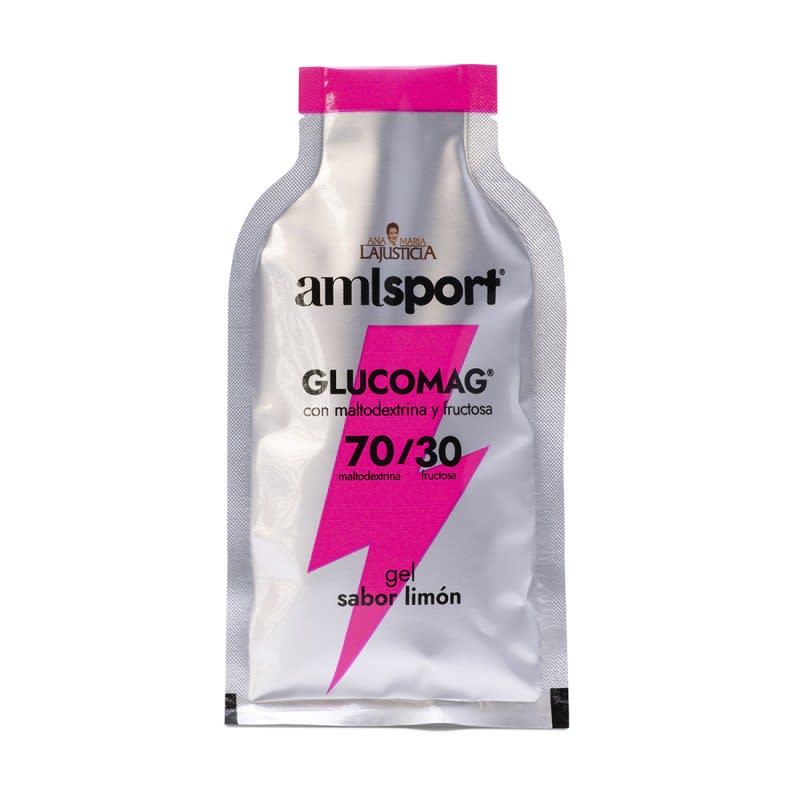 GLUCOMAG 70/30 GEL Sabor limón (1 sobre de 30ml) amlsport 1