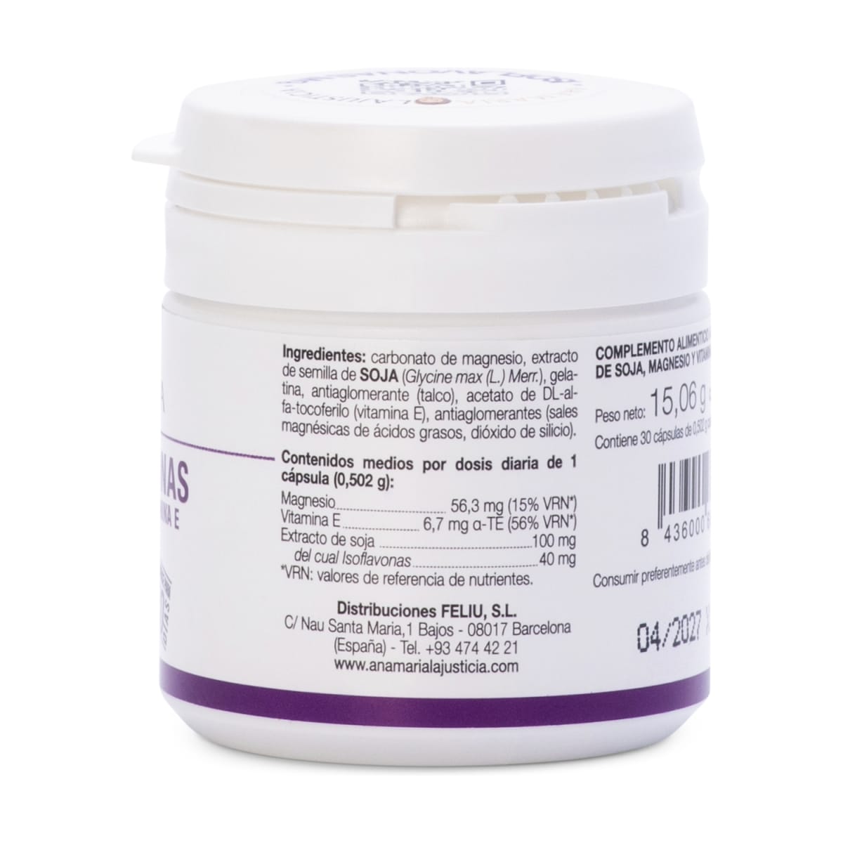 Pack Isoflavonas con Magnesio y Vitamina E3