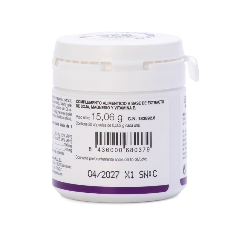 ISOFLAVONAS CON MAGNESIO + VIT.E (30 cap.)3
