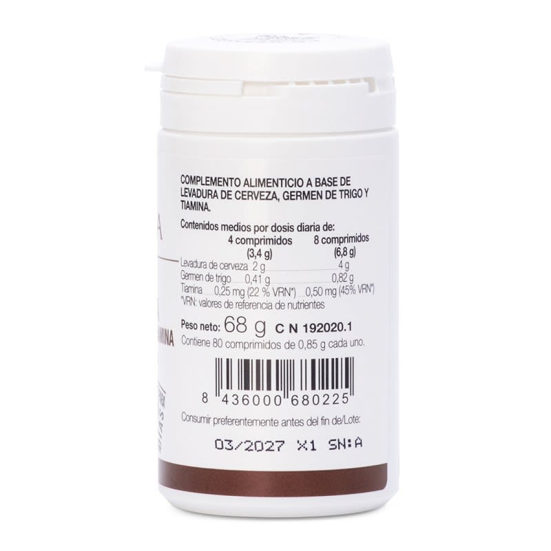 LEVADURA DE CERVEZA (80 comp.)2