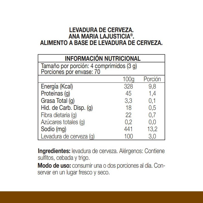 LEVADURA DE CERVEZA (280 comp.)5