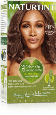 6,7 Chocolate Claro - Tintura Permanente, Natural, Sin Amoníaco